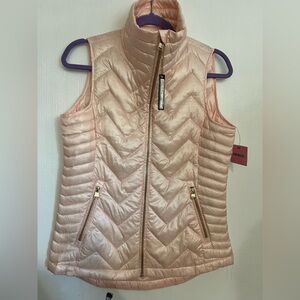 Calvin Klein Pink Quilted Vest